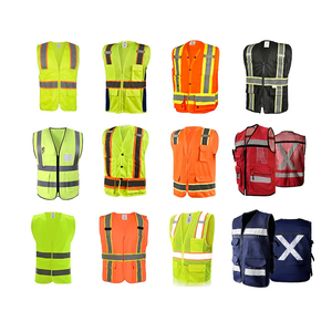 CITICITY Gilet de sécurité haute visibilité pour le travail et la construction, veste réfléchissante orange fluorescente - Product Image 6