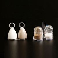 Salière et poivrière jetables en plastique de qualité alimentaire pour avion, format mini