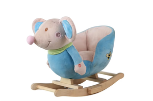 Wholesale Soft Plush <strong>Swan</strong> Ride on Rocking Chair Toy Cute Kids Riding <strong>Rocker</strong> Suitable for 5-7 Years Old Children Perfect Gift - Product Image 3