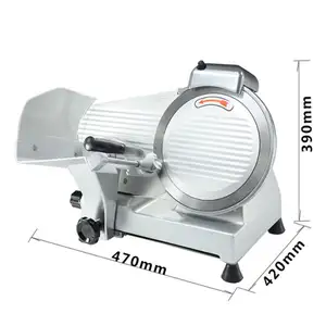 Top Fashion 220V Stainless Steel Electric Meat Slicer Machine