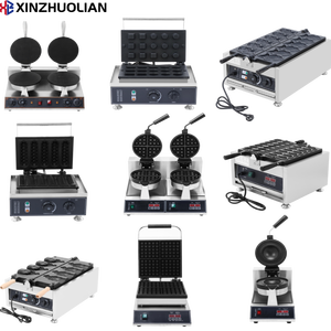 เครื่องทำวาฟเฟิลแบบสองหัว รุ่นใหม่ สเตนเลสสตีล ไม่ติดกระทะ พร้อมตัวตั้งเวลาและเทอร์โมสตัทปรับได้ สำหรับธุรกิจบริการอาหาร - Product Image 6