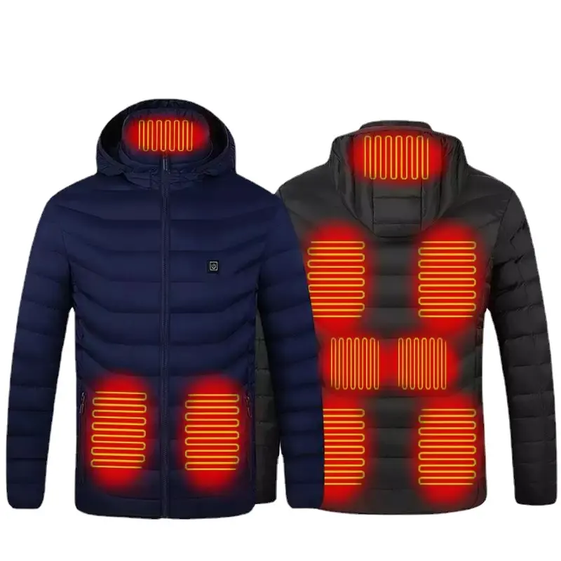 5V USB Heated Jacket for Men - Winter Body Warmer with Smart Heating Technology for Outdoor Work, Skiing, and Hunting