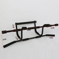 Barre de traction murale multifonctionnelle en acier sur mesure pour salle de sport à domicile, fixation sur porte, charge maximale 120 kg