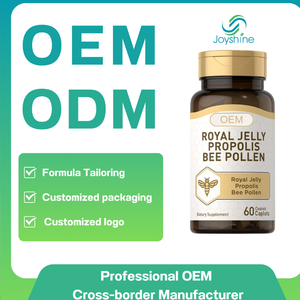 Jalea Real, Propóleo, Polen de Abeja |   60 Cápsulas |   Suplemento Vegetariano, Sin OMG, Sin Gluten - Product Image 5