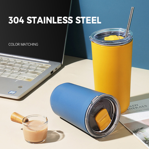 Bicchieri in Plastica Personalizzati con Logo da 460ML per <span class=keywords><strong>Caffè</strong></span> Freddo e Caldo, Tumbler in Plastica - Product Image 4