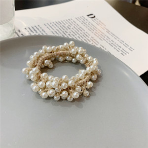 ยางรัด<span class=keywords><strong>ผม</strong></span>แบบสองห่วงสำหรับเด็กผู้หญิง ประดับมุก - Product Image 4