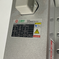 2.2kw ER20 Moteur de broche CNC refroidi par air avec roulements en céramique à bride Application de forage à grande vitesse