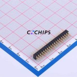 PZ200-2-19-Z-C Pin Header Through hole Component (THT),P=2mm Connector 2x19P 2mm 2mm Round Pin - Product Image 1