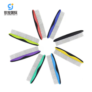 Haute Qualité Fantaisie <span class=keywords><strong>Chien</strong></span> Peigne Long Épais Cheveux Fourrure Enlèvement Brosse Pet Coloré Lumière <span class=keywords><strong>Tondeuse</strong></span> <span class=keywords><strong>Chien</strong></span> Toilettage Peigne - Product Image 1