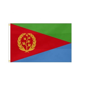 ธงเอริเทรียแบนเนอร์ปรับแต่งโลโก้ขนาดใดก็ได้พร้อมห่วงทองเหลือง - Product Image 5