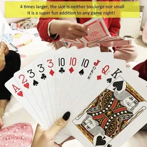 Fabbrica professionale portatile Rfid Rfid gioco di imballaggio per bambini oro carta stampa Poker carte da gioco personalizzate - Product Image 2