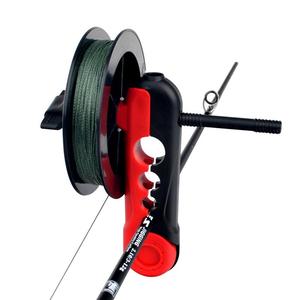 Enrollador de línea de pesca universal portátil, ajustable para varios tamaños de carrete, dispositivo de enrollamiento multifuncional, accesorios de pesca - Product Image 1