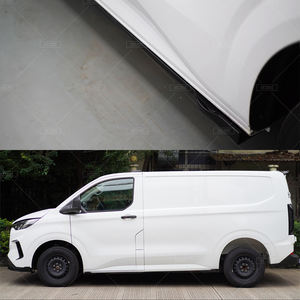 Kit de carrosserie noir brillant de nouvelle conception pour <span class=keywords><strong>Ford</strong></span> <span class=keywords><strong>Transit</strong></span>, jupe latérale, lèvre avant et arrière, couteau à air, accessoires extérieurs - Product Image 6