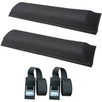 Coussinets de toit universels avec sangles de surf de 15 pieds