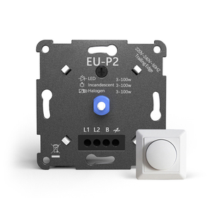 Recém-design europeu controlador de toque padrão luz eletrônica 400 w led touch dimmer