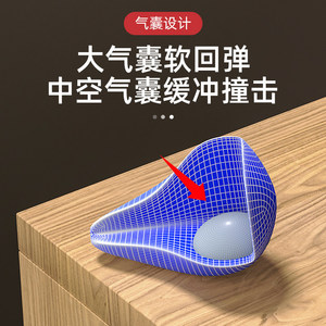 Child Proof Corner <b>Protectors</b> Soft Rubber Round Smile L Shape For <b>Table</b> Bed Door Edges Safety Guard - Product Image 5