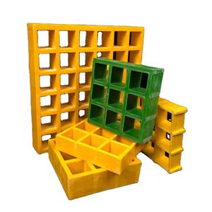 Grille moulée en plastique renforcée par <span class=keywords><strong>fibre</strong></span> <span class=keywords><strong>de</strong></span> <span class=keywords><strong>verre</strong></span> FRP GRP <span class=keywords><strong>de</strong></span> haute résistance fiable sûr - Product Image 3