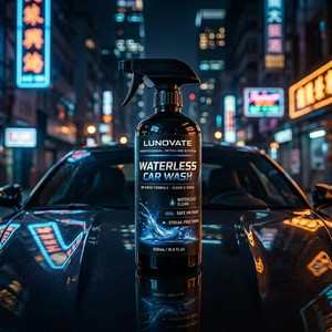 LUNOVATE - Lavado de Autos sin Agua (500 ml), No Requiere Agua, Spray de Limpieza y Brillo Instantáneo, Seguro para Pintura, Vidrio y Ruedas - Product Image 4