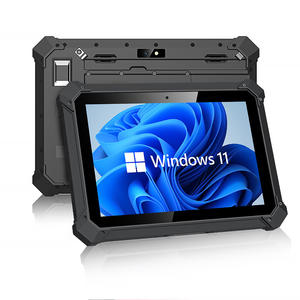 10-дюймовый считыватель штрих-кода отпечатков пальцев <span class=keywords><strong>RFID</strong></span> 16 ГБ ОЗУ 512 ГБ ROM Windows 11 Pro 4G HDMI RJ45 водонепроницаемый промышленный прочный планшетный ПК - Product Image 1