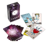 Baraja de Cartas del Tarot Personalizada en Diferentes Idiomas, Ecológica, Duradera, Impresión a Todo Color, Esquinas Redondeadas, Embalaje en Caja de Regalo - OEM