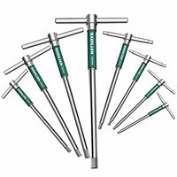 Clé à glissière rotative haute vitesse en forme de T T10/T15, tête étoile, outil à tête Phillips allongée, clé hexagonale en chrome-vanadium