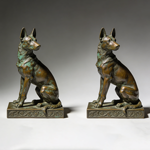 Escultura Moderna Artística <span class=keywords><strong>de</strong></span> Perro con Patas Largas en Acabado <span class=keywords><strong>Bronce</strong></span>, Estatua Abstracta <span class=keywords><strong>de</strong></span> Animal para Decoración <span class=keywords><strong>de</strong></span> Interiores <span class=keywords><strong>de</strong></span> Casas y Villas <span class=keywords><strong>de</strong></span> Lujo - Product Image 3