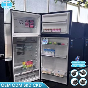 Réfrigérateur domestique OEM 554L grande capacité avec congélateur en haut et réfrigérateur en bas pour usage domestique et commercial - Product Image 1