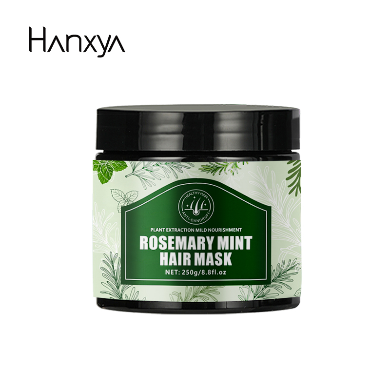 Private Label Natural Organic Vegan Keratin Collagen Rosemary Hair Mask for Damaged Hair Strengthens Nourishes OEM