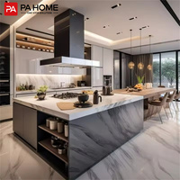 Système moderne PA, optimisation de l'espace, conception complète, commande en gros, armoires de cuisine