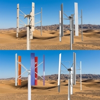 Aerogenerador Vertical de 20KW con Levitación Magnética y Generador de Imán Permanente para Sistemas de Energía Fuera de la Red para Hogares y Granjas