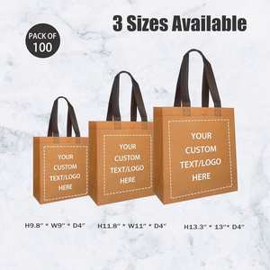 Bolsa de Comida para Llevar de Gran Capacidad, Base Extra Ancha, No Tejida, Personalizable con Logotipo, para Catering y Entrega de Alimentos - Product Image 3