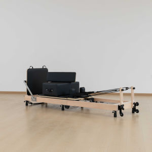 Máquina de Pilates Reformer Plegable Comercial para Yoga y Fitness, Ecológica, Duradera, Ajustable y Portátil para el Hogar - Product Image 1