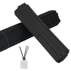 Custom 3mm 3.5mm 4mm <b>Reed</b> Refill Black Fiber Stick Aroma <b>Diffuser</b> Sticks - Product Image 1