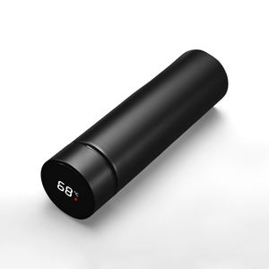 500ml Insulated Smart Water Bottle 304 Stainless Steel LED Display Temperature Control Sports Style Light Weight <b>Large</b> - Product Image 4
