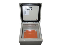 Boîtier de distribution d'énergie extérieur IP54 en acier laminé à froid, armoire électrique résistante aux intempéries