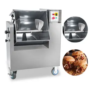 High quality stainless steel stuffing machine automatic dumpling ham sausage cosmetic mixing mixer price