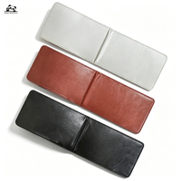 Funda de Piel Sintética Premium para Tarjetas de Golf con Logotipo Personalizado, Porta Tarjetas de Puntuación de Golf