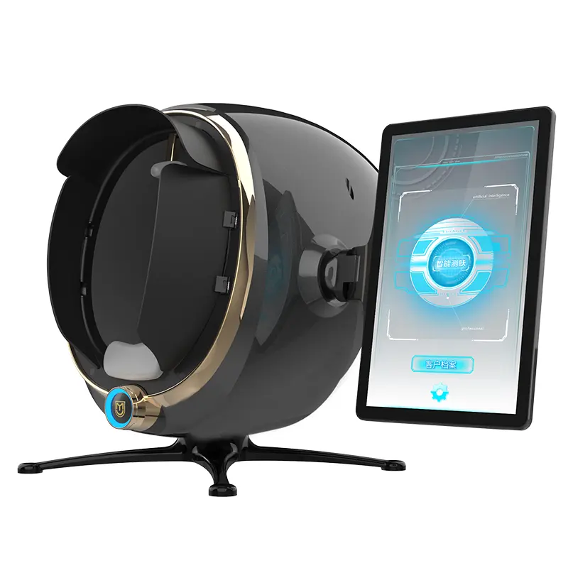 Nieuwe Aankomst Slimme 3d Scanner Camera Apparaat Gezichtstest Huid Analyze Machine Magische Spiegel Huid Analyzer Machine