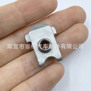 Attache métallique Shuangxuan M6 23x13 en acier pour plaque d'immatriculation, pièce automobile - Product Image 4