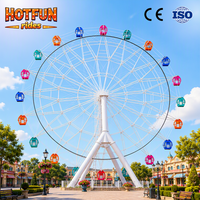 Grande Roue de Parc d'Attractions Extérieur de 38m, Manège de Grande Roue de Fête Foraine avec Fabricants Professionnels de Grandes Roues en Chine