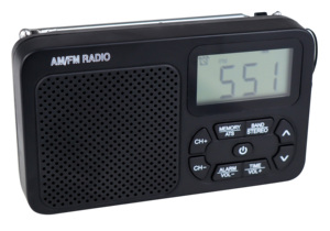 Radio Tascabile AM/FM di Facile Utilizzo con Display LCD per Anziani - Product Image 4