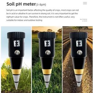 <span class=keywords><strong>Testeur</strong></span> <span class=keywords><strong>de</strong></span> <span class=keywords><strong>pH</strong></span> et d'humidité du sol conique portable 2-en-1 <span class=keywords><strong>de</strong></span> haute précision pour la qualité des plantes, instrument <span class=keywords><strong>de</strong></span> surveillance, vente en gros directe usine OEM - Product Image 5