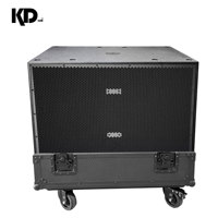Subwoofer Activo Doble de 18 Pulgadas con Imán de Neodimio 8006, Sistema de Audio Profesional de Alta Potencia de 2500 W para Escenarios