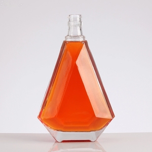 Chai Rượu Hình Tam Giác 500Ml, Chai Thủy Tinh Hình Đa Giác Bằng Thủy Tinh Cho Rượu Và Đồ Uống - Product Image 4