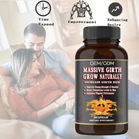 Capsules à base de plantes pour la vitalité masculine, puissant supplément énergétique et de gestion de l'énergie, racine de Maca, soutien de la circulation pour adultes, 60 gélules