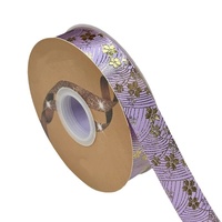 Ruban de fleurs en feuille d'or japonais JOYWOOD, ruban luxueux irisé, polyester durable, bricolage, nœud, accessoires pour cheveux LOLITA, artisanat de mariage