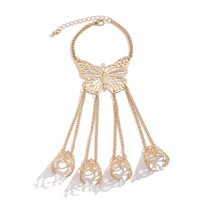 Ji Xing 2025 Conjunto de Anillo y Pulsera de Aleación con Diseño de Diosa de Moda para Fiesta, Joyería de Dedo y Pulsera, Disponible