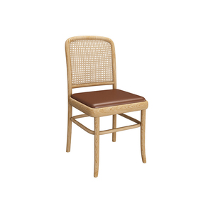 Southeast <strong>Asia</strong> Solid Wood <strong>Rattan</strong> Chair Theme Western Restaurant Card Seat Sofa Dining <strong>Furniture</strong>