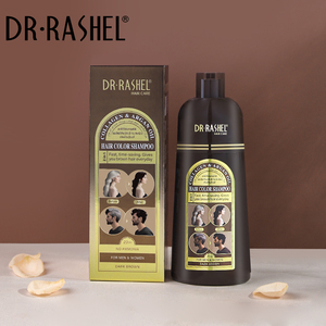 Dr Rashel Collagen Argan Oil Dark Brown Dye Hair Color <span class=keywords><strong>Shampoo</strong></span> <span class=keywords><strong>400ml</strong></span> - Product Image 5