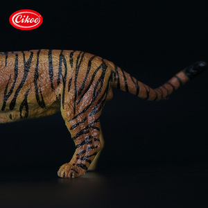 Nhỏ thân thiện với môi PVC an toàn chứng nhận giáo dục động vật đồ chơi mô hình <span class=keywords><strong>tiger</strong></span> cho unisex trẻ em - Product Image 6